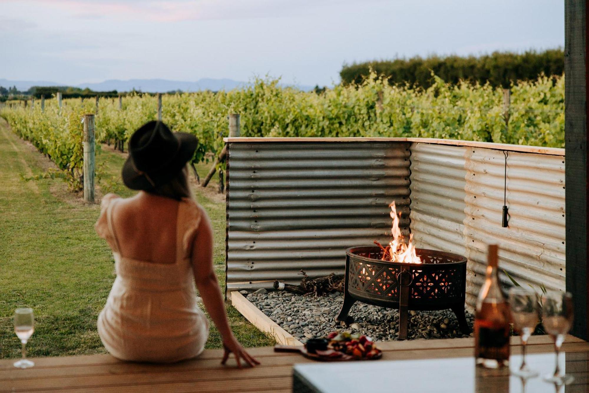 Villas & Vines Glamping هاستينغز المظهر الخارجي الصورة