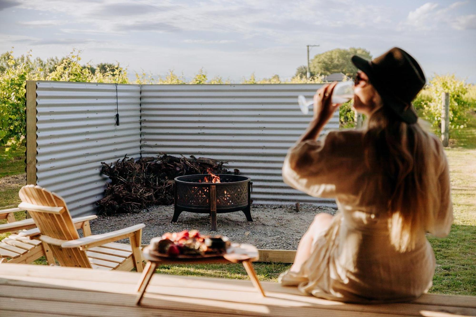 Villas & Vines Glamping هاستينغز المظهر الخارجي الصورة