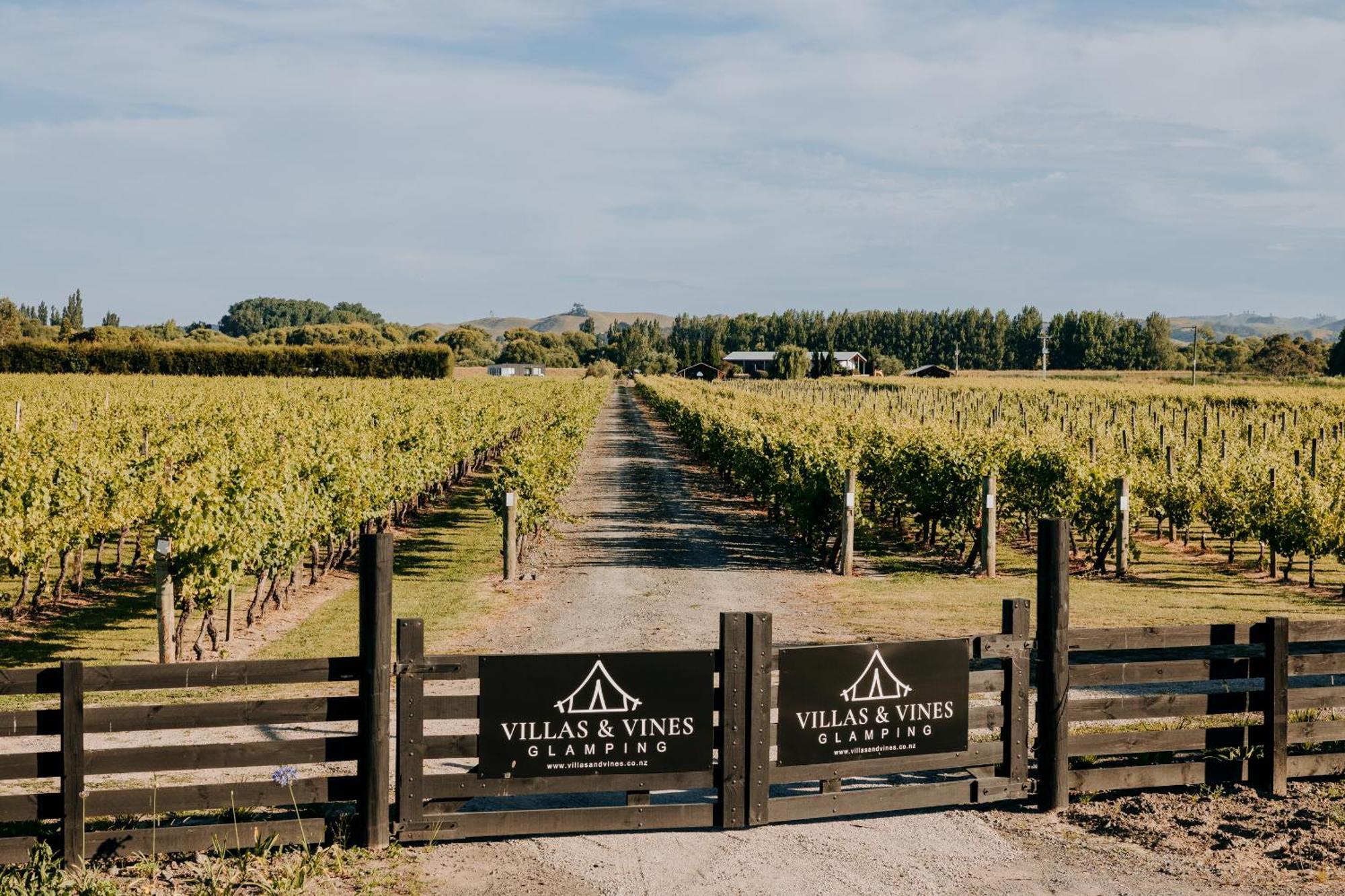 Villas & Vines Glamping هاستينغز المظهر الخارجي الصورة